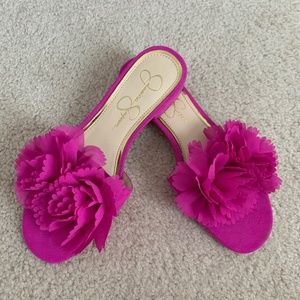 Jessica Simpson Fuchsia Sandals